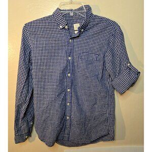 Giordano Men's Slim Fit Linen Blend Long Sleeve Button Down Size Small